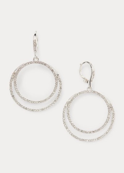 Women's Ralph Lauren Rhinestone Drop Earrings | 968307JYQ